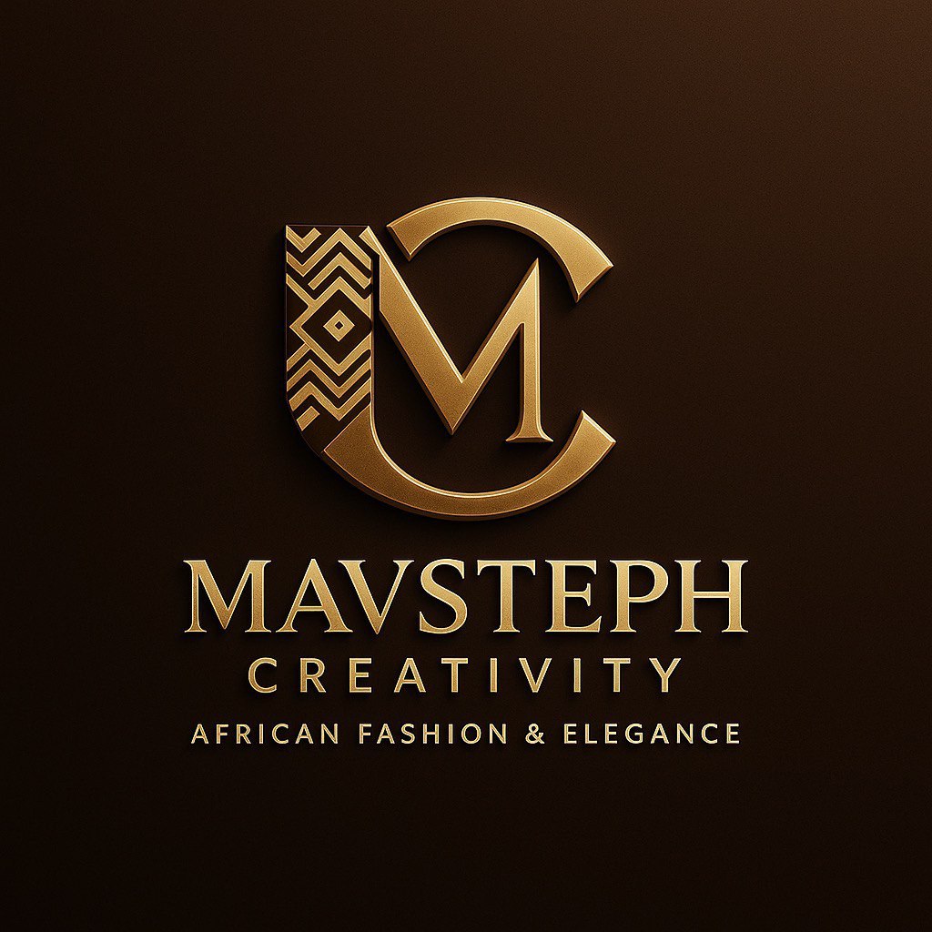 MavSteph Creativity Logo Design – Luxury-inspired logo created for MavSteph Creativity, an African …